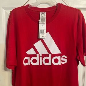 Adidas big kids tee new with tags size large